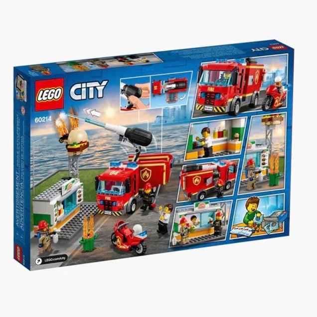 lego city fire burger bar