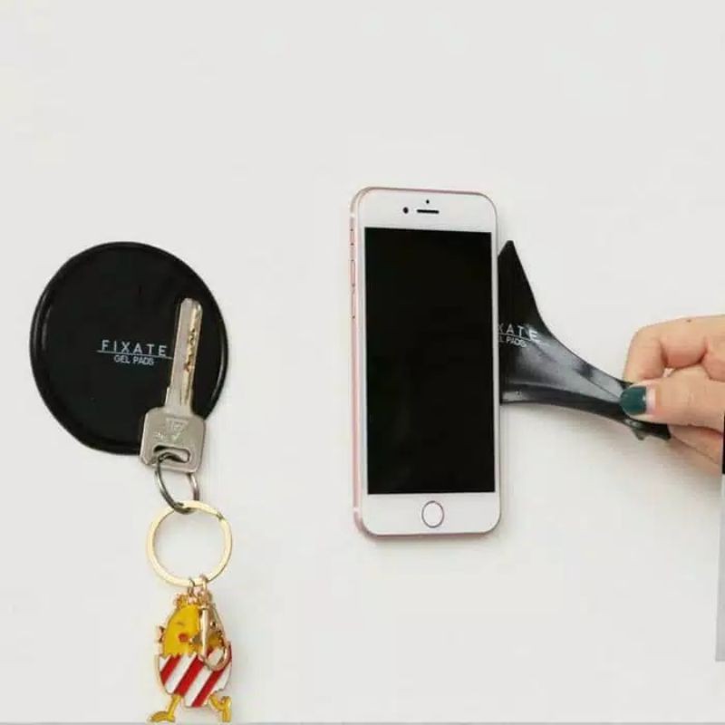 Nano Sticky Pad Bulat Tatakan Dashboard Anti Slip Mobil