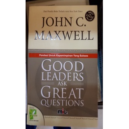 BOOK Good Leaders Ask Great Questions - John C. Maxwell ORIGINAL