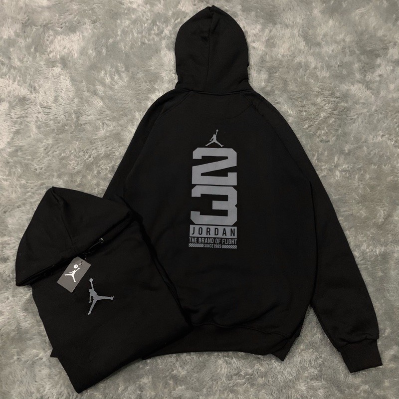 Sweater Hoodie Air Jordan Block 23 Fulltag &amp; Lebel