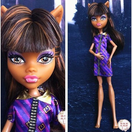 Boneka Lucu Nuevos estilos de juguetes de plástico monster inc juguetes muñecas Clawdeen wolf el