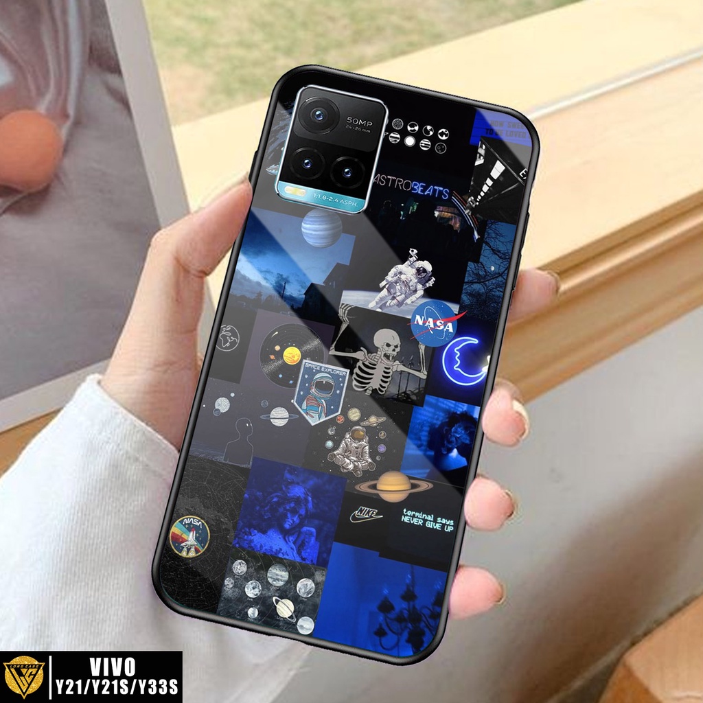 Case VIVO Y21S / Y21 / Y33S - Casing VIVO Y21S / Y21 / Y33S Terbaru LORD CASE [ NASA ] Silikon VIVO 