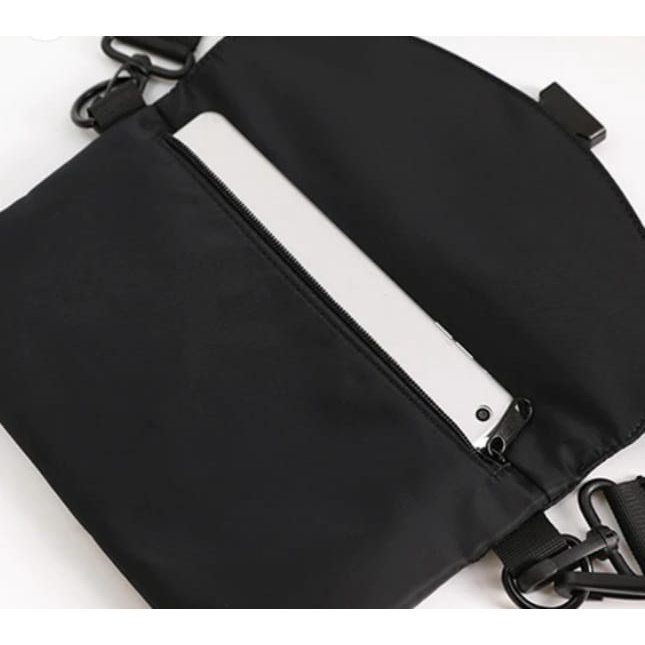 Tas Selempang Pria Bahu Korea / Tas Slempang bag polos selendang bahan Kanvas | Tas pria Selempang polos| tas wanita Selempang polos