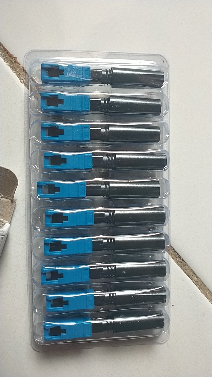 10pcs Konektor Fiber Optic Quick Cold Upc Quick Cold Upc Ftth Upc