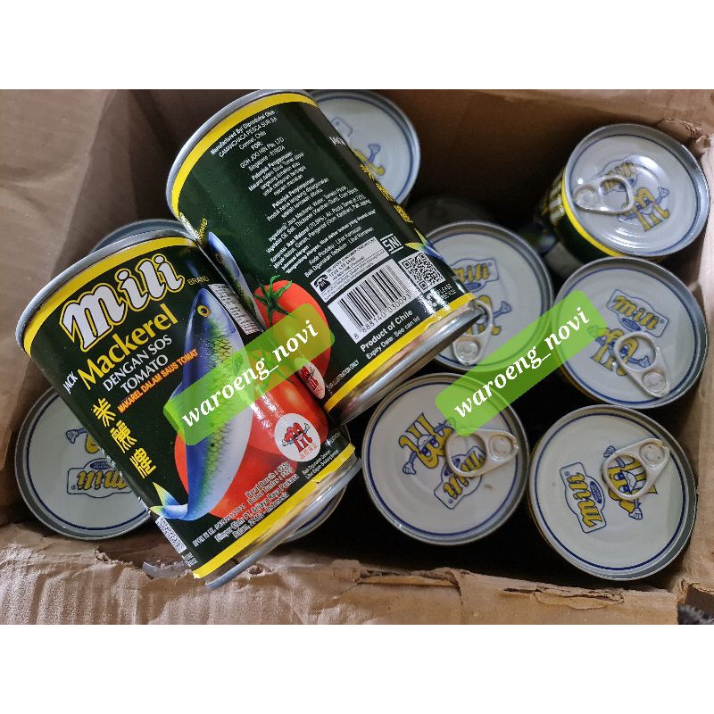 

SARDEN MILI MACKEREL 425GR [TUTUP PUTIH]
