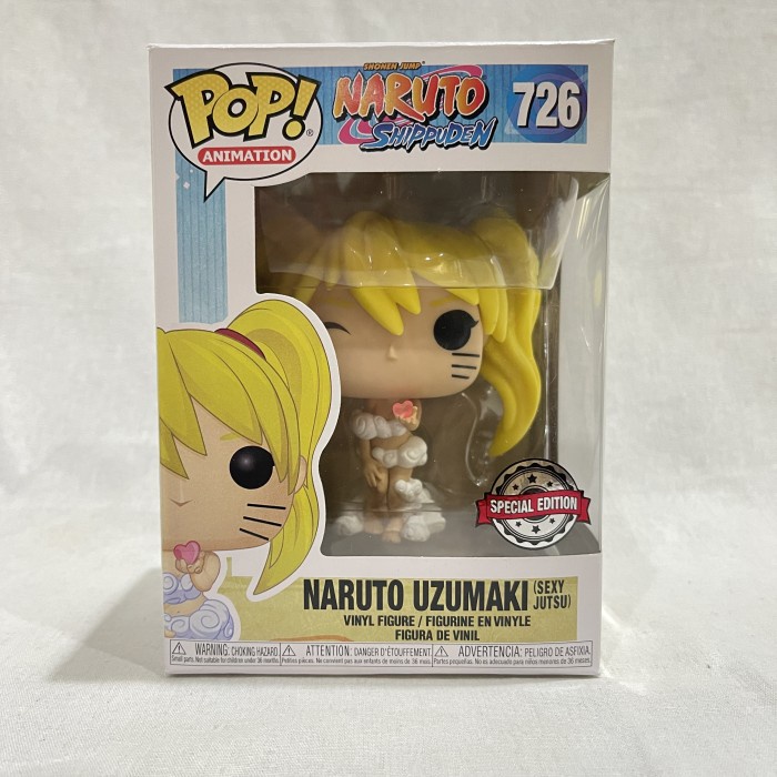 FUNKOPOP FUNKO POP NARUTO 726 NARUTO TRANFORM SEXY JUTSU FUNKO