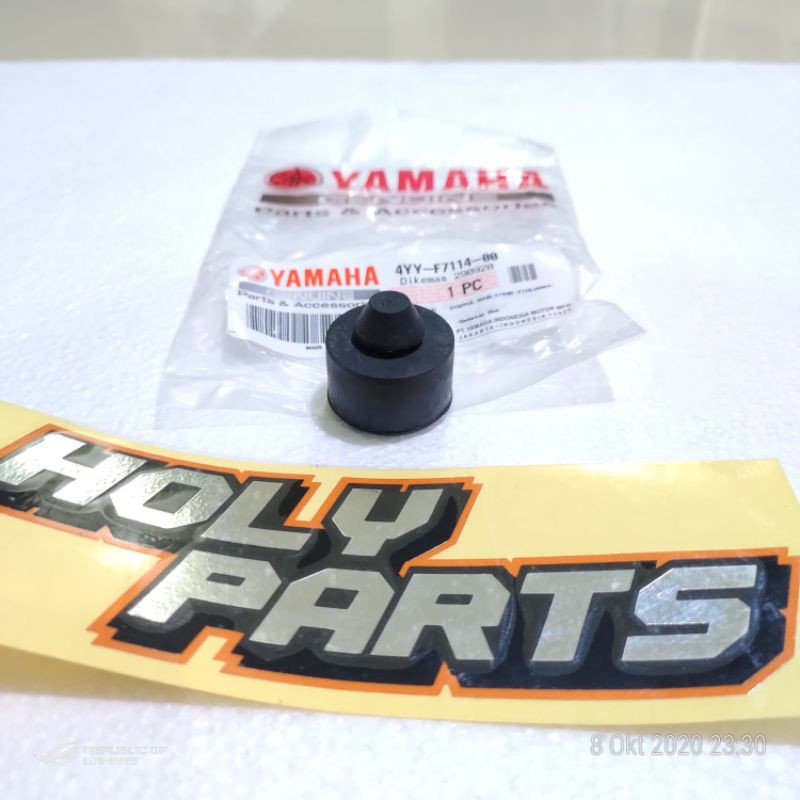 Karet stopper penahan standar tengah nouvo mio f1zr fizr force1 ori ygp