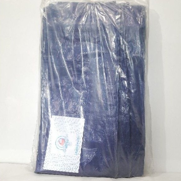 Terpal plastik Ukuran 4meter x 5meter Blue (C3160)