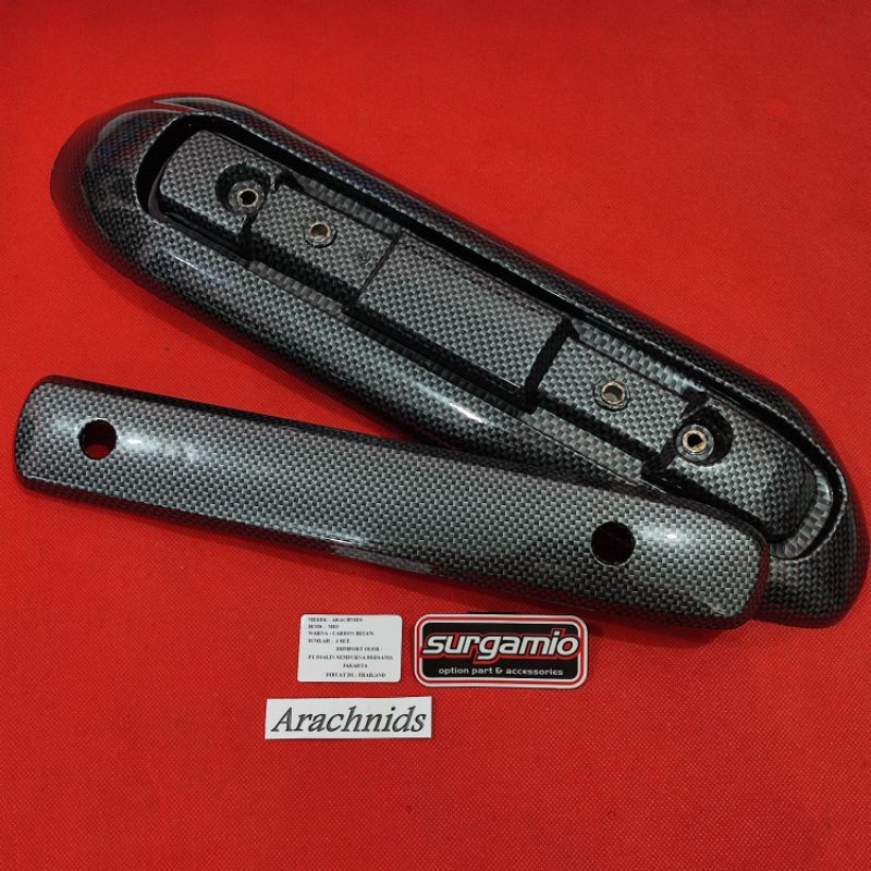 Cover knalpot mio carbon thailand
