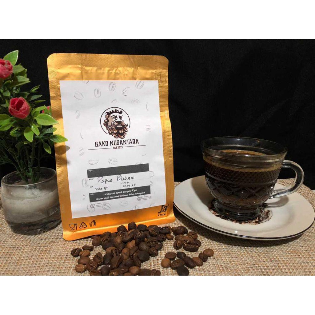 

Kopi Papua Baliem (Biji / Bubuk) 200 gr