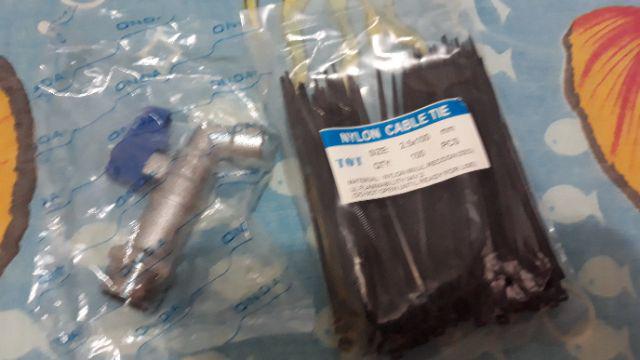 Kabel Ties/tis/cable Tie Pengikat 10 Cm 10cm Berkualitas 2.5 X 100 Mm