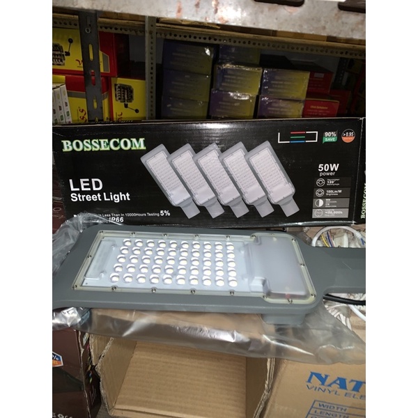 lampu jalan bossecom 50watt led