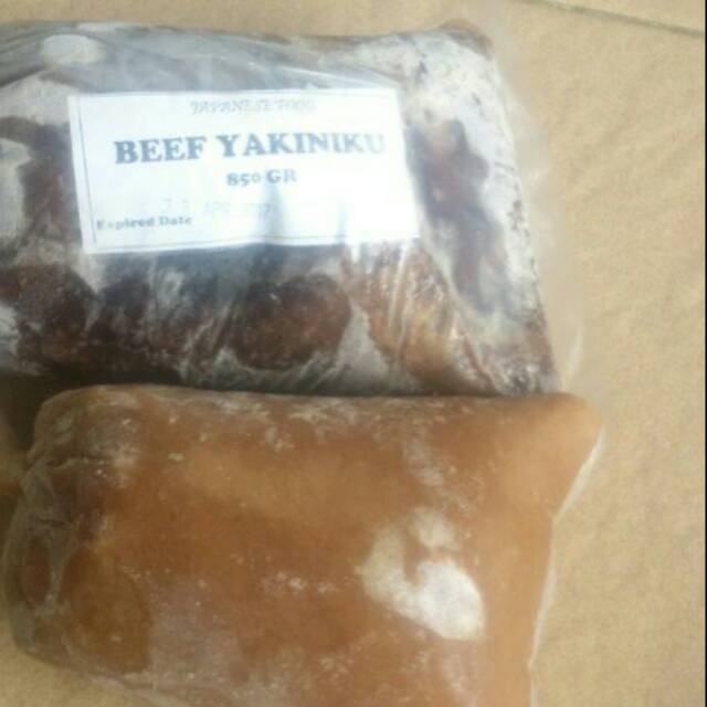 

Beef Yakiniku plus saos bumbu