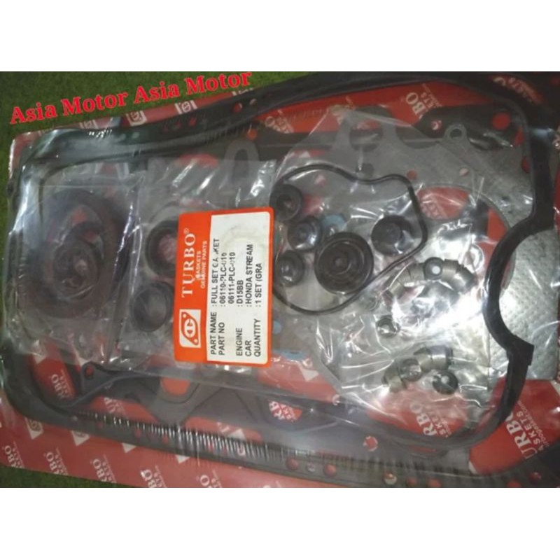 Packing Gasket Set Honda Civic VTi 2001 - 2005 Paking Fullset Civic VTI