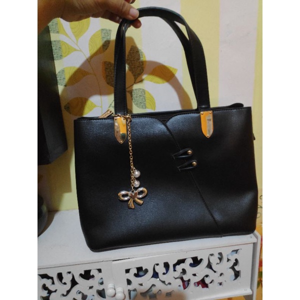 Tas Belleza hitam kantor preloved