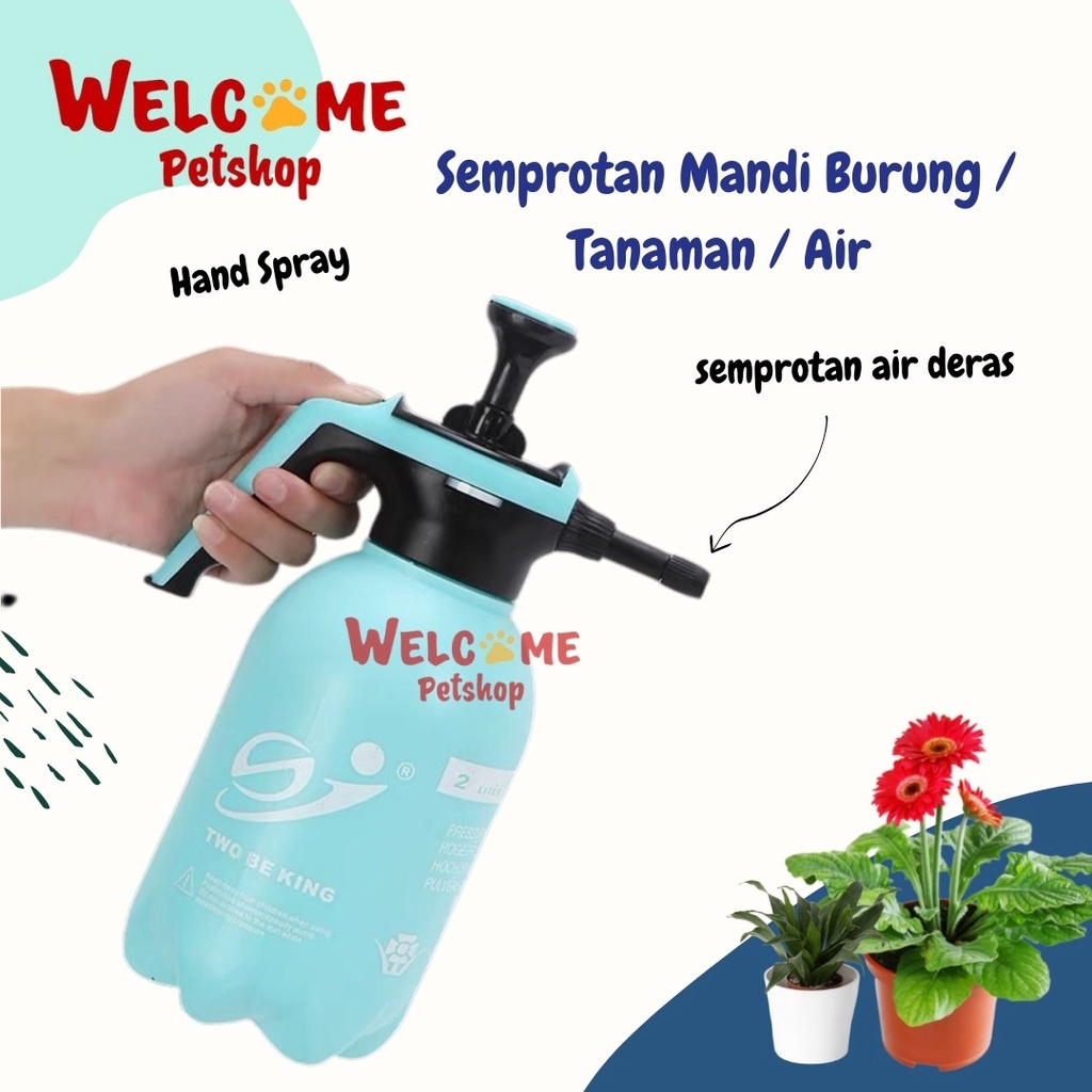 Semprotan Mandi Burung / Tanaman / Semprotan Air 2L Spray