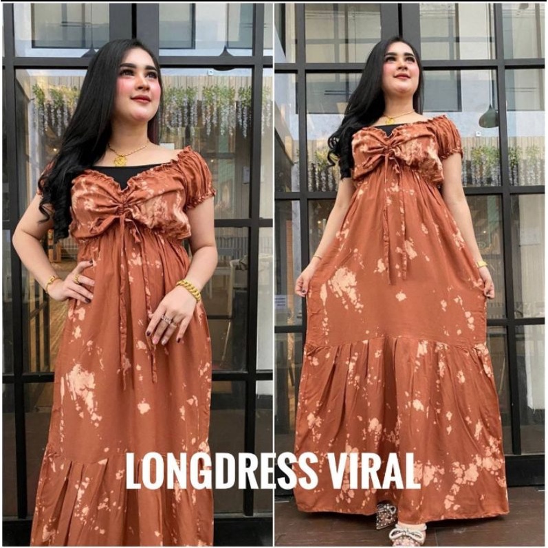 LONGDRESS CANDA SERUT TIEDYE VIRAL