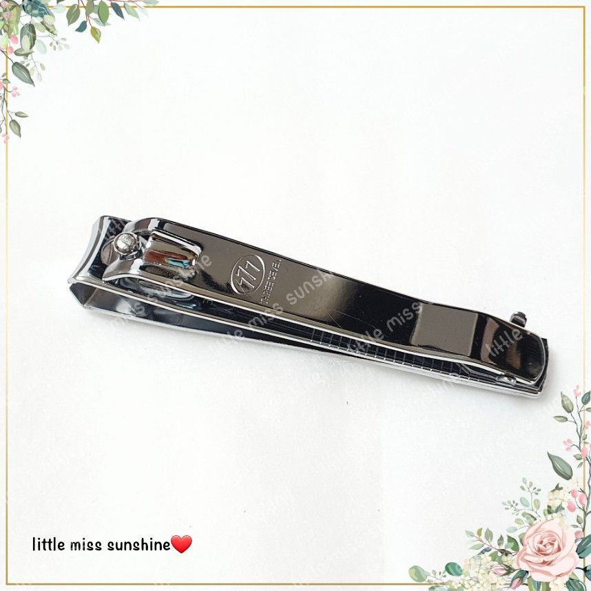 Gunting Kuku Brand 777 Besar Kecil Perawatan Kuku Nail Bersih Cantik Manis Merk Branded Big Small Mini Little Large Stenlis Steel Perlengkapan Kecantikan Nail Art perawatan kuku tangan kaki manicure treatment pendek Grosir Termurah Little Miss Sunshine
