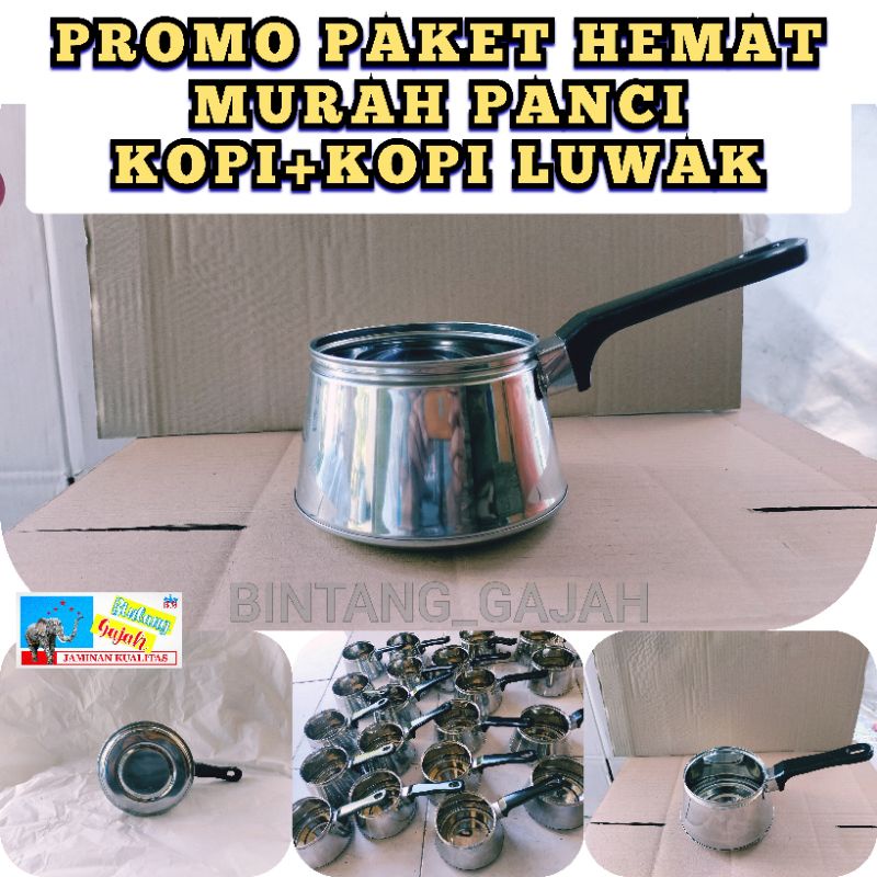 PROMO PRODUK BARU PANCI KOPI GRATIS KOPI LUWAK