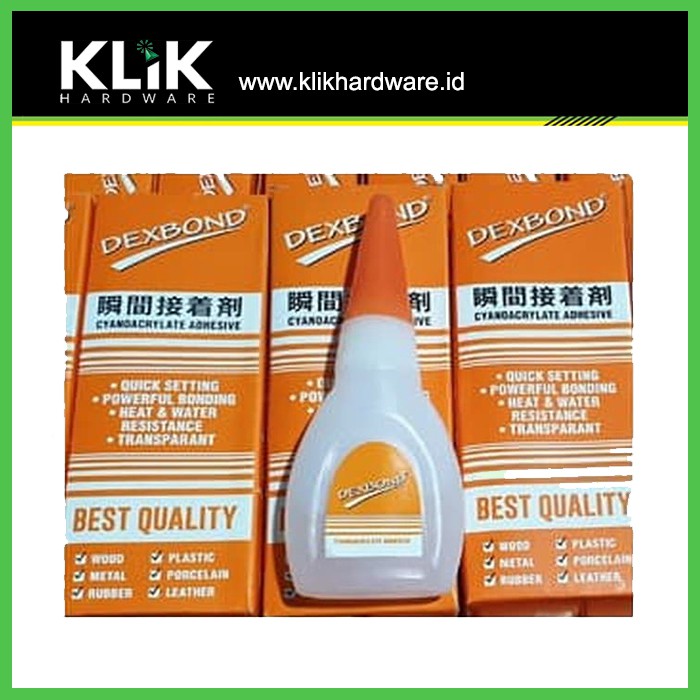 

DEXBOND Lem Tetes Cair Korea G - Lem Cairan Setan Serbaguna