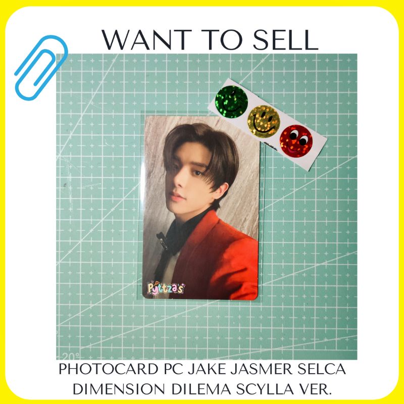 PHOTOCARD PC JAKE JASMER SELCA DIMENSION DILEMA SCYLLA VERSION