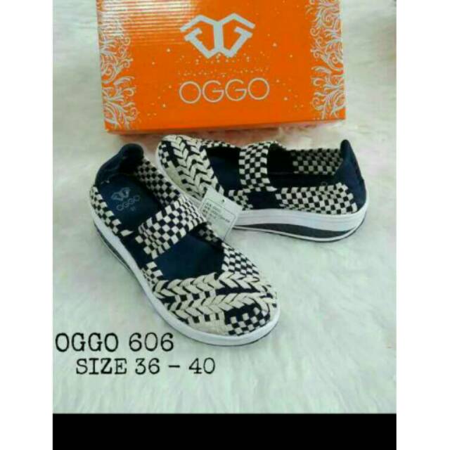sepatu rajut OGGO  606