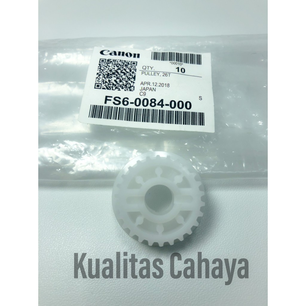 Gear Pulley 26T Mesin Fotokopi Canon IR 5000/6570/5075 FS6-0084-000 Original