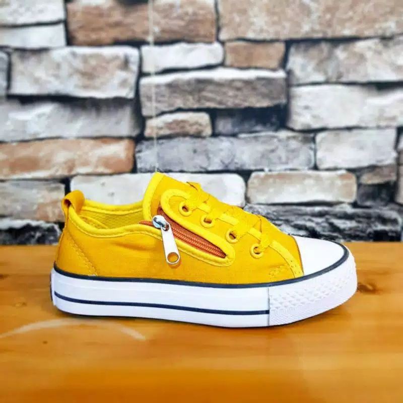 Sepatu Converse Anak zipper ox/resleting variasi tali