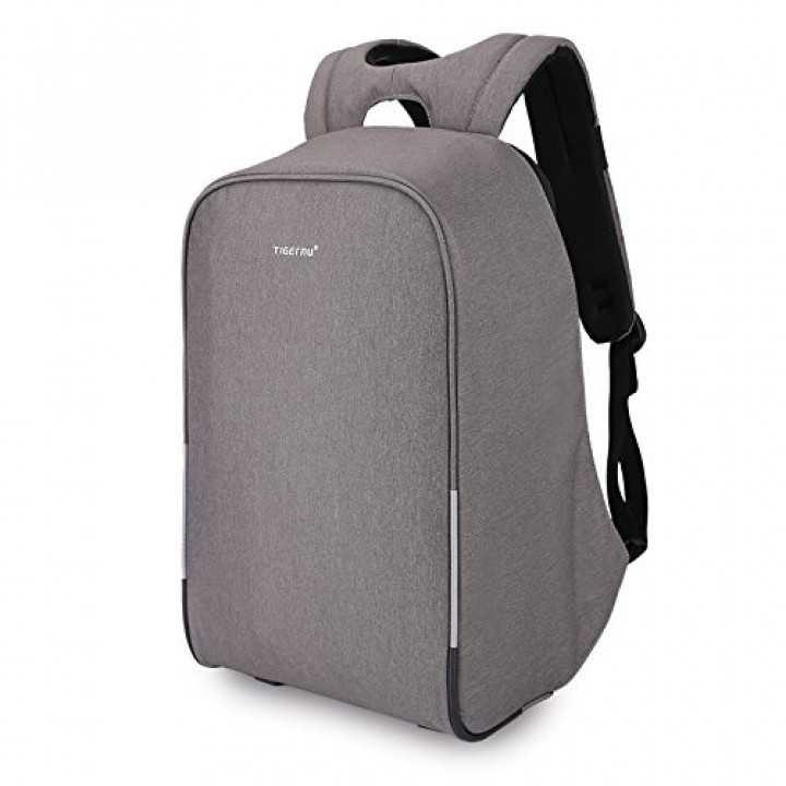 Original TIGERNU T-B3213HB- 15.6 Inch - Dark Grey (Tas Laptop) Tas Ransel Laptop Pria