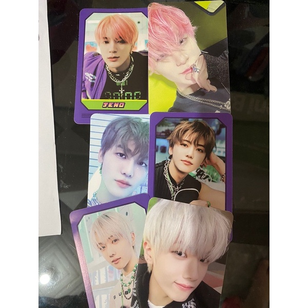 WTS MATCHING CARD SET SHARING NCT DREAM GLITCH MODE INA MARK JENO JISUNG JAEMIN READY INA