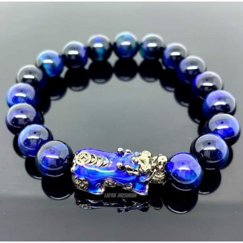 Gelang Batu Pixiu Silver