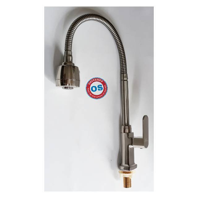 Kran air kran dapur meja stenlis steel air dingin stenlis steel dof