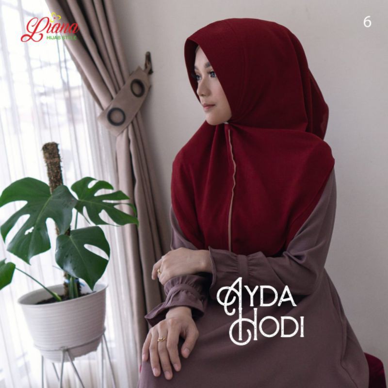 Jilbab Bergo Hoodie Hodi Ayda Ori Liana Hijab-1