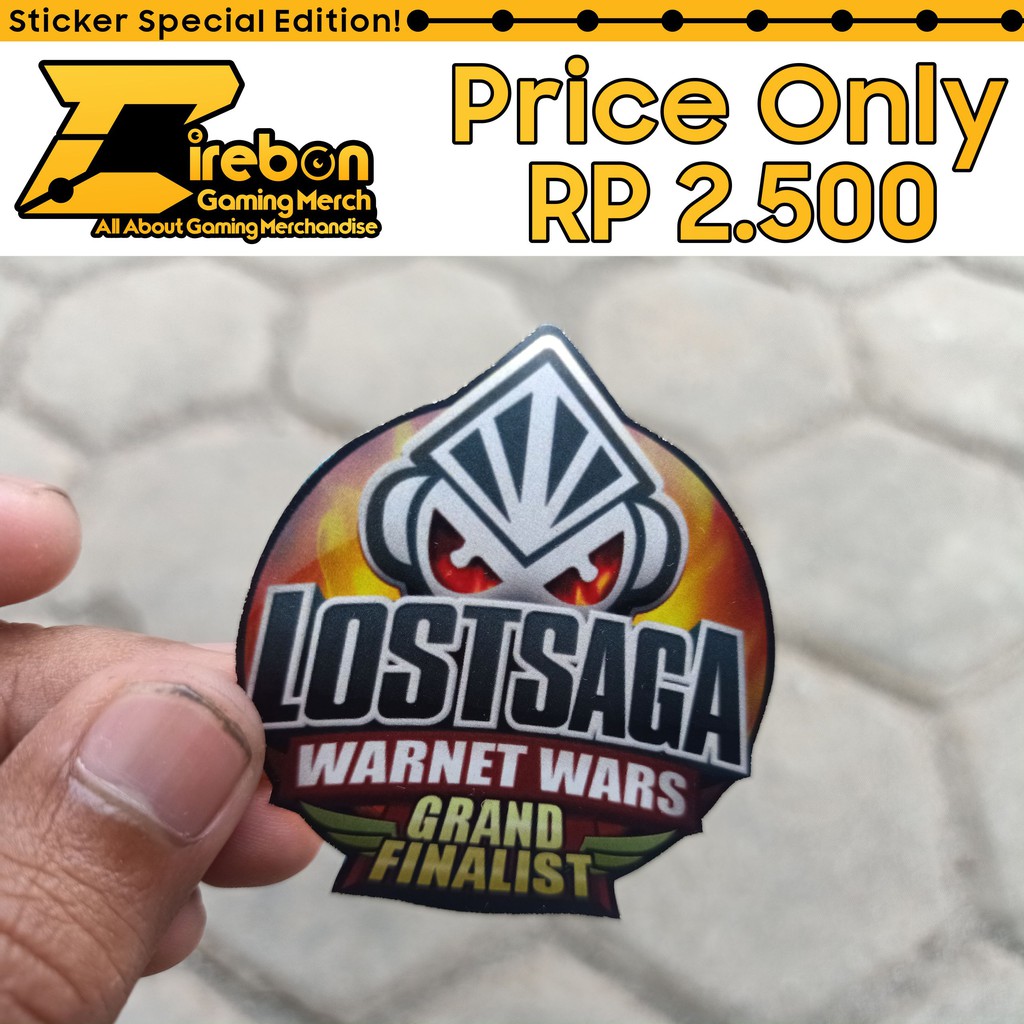 

Sticker Stiker Lost Saga Warnet Wars Grand Finalist LSWW