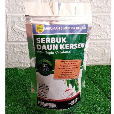 

Simplisia Herbal serbuk daun kersen