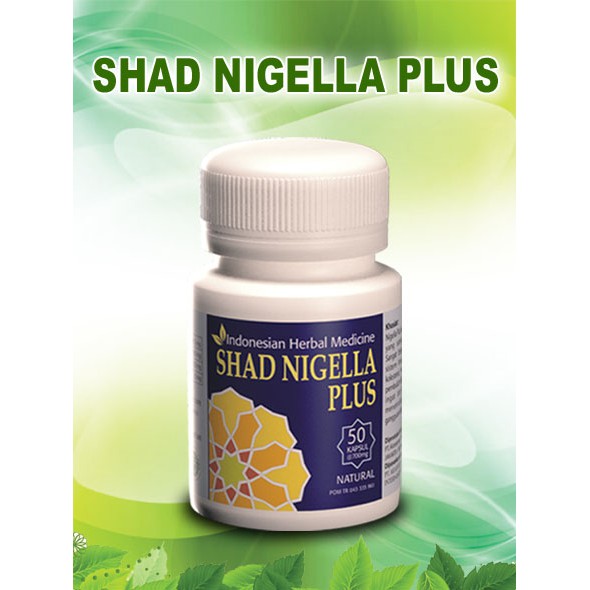 SHAD NIGELLA PLUS 50 KAPSUL meningkatkan kekebalan tubuh