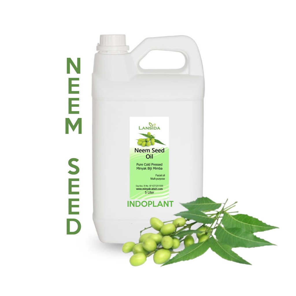 Neem Seed Oil 5 L Minyak Biji Mimba Organik 100% Murni