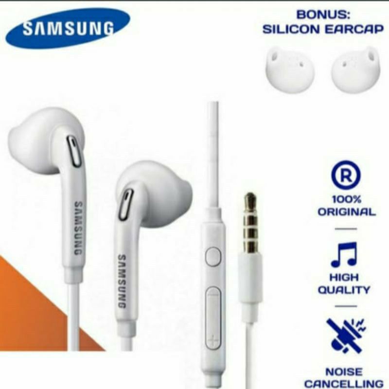 [New] Headset Samsung Original 100% super bass Support Semua Hp jack 3.5mm