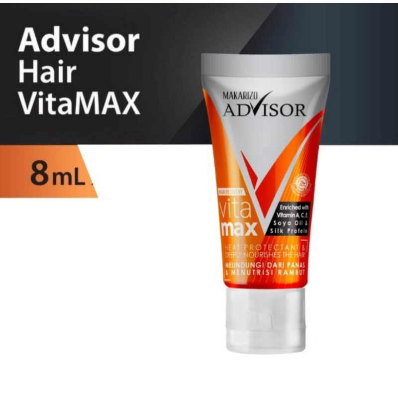 Makarizo Advisor Hair Recovery Vitamax 8 ml Vitamin Rambut - satuan - SK