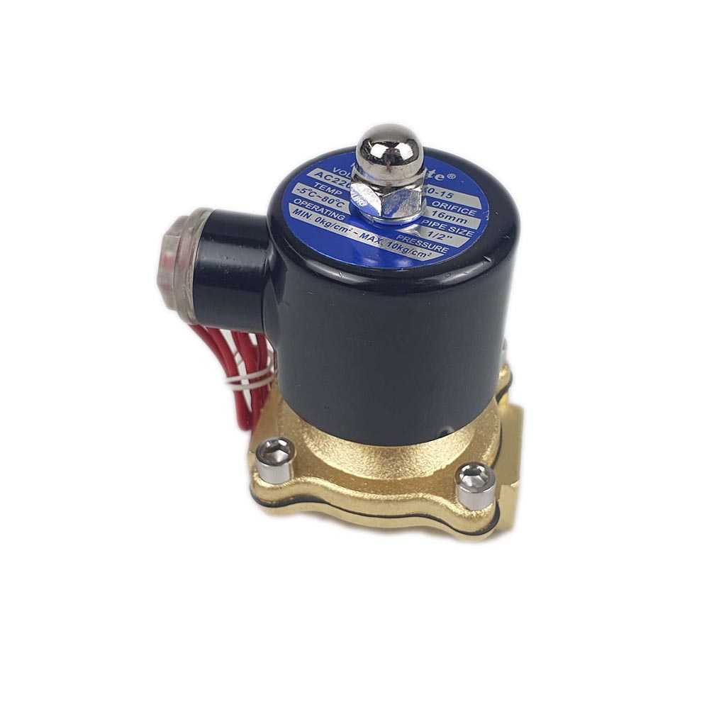 Jual Geerte Electric Solenoid Water Valve 220v 1 2 Inch 2w 160 15 Shopee Indonesia