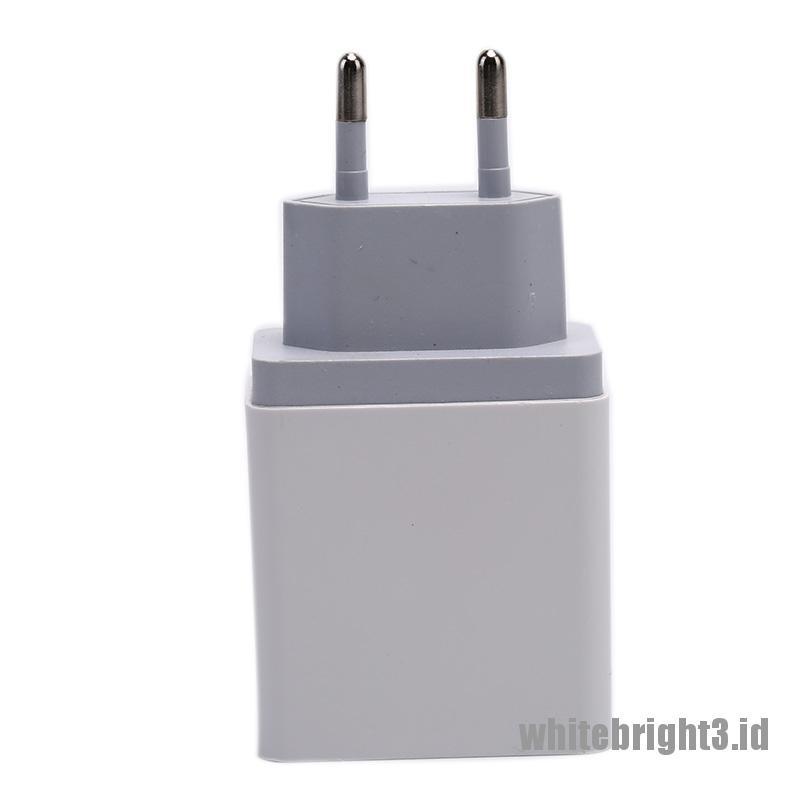 &lt; White3 &gt; Adaptor Charger Dinding USB 3.0 18W Quick Charge