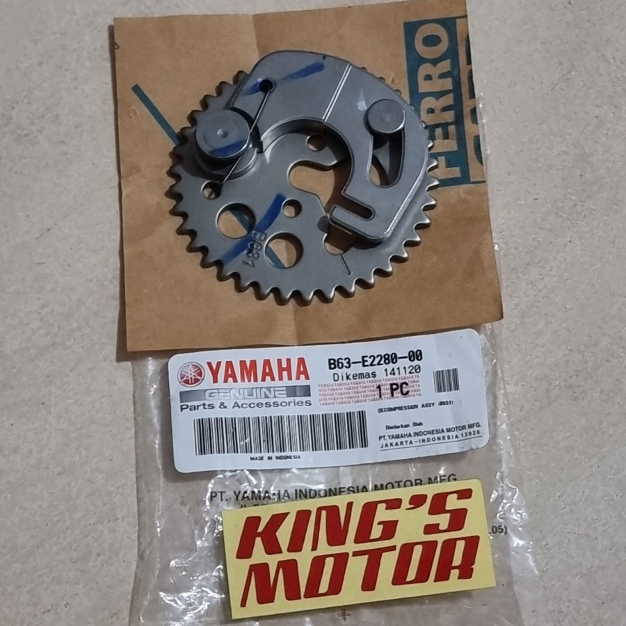 DEKOMPRESI AEROX 155, LEXI 125 (B63 E2280) ASLI YAMAHA