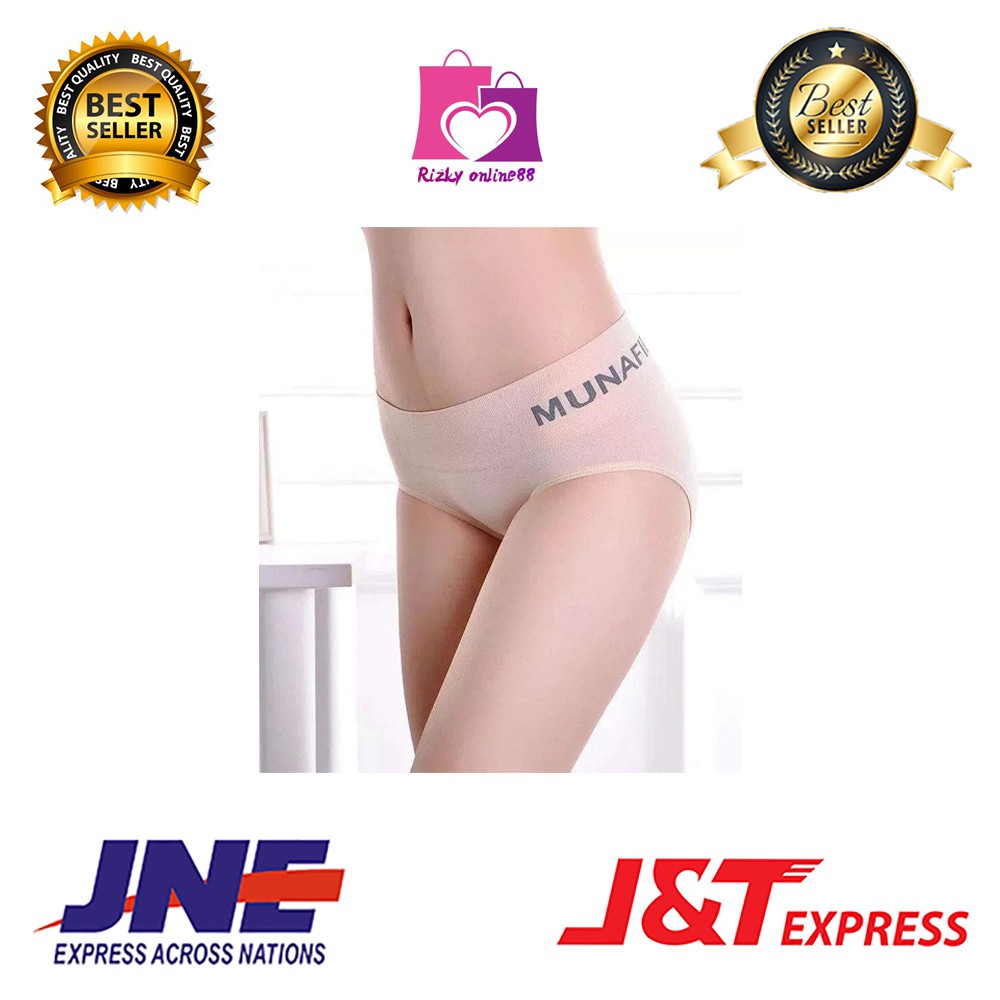 Rizkyonline88 celana dalam wanita munafie woman underwear pants premium import CD09