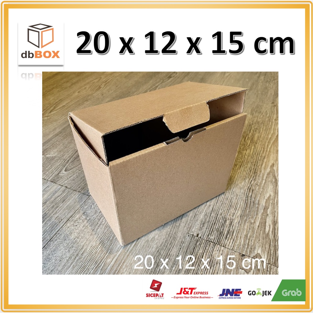 

Kardus 20x12x15 cm --Die Cut dan easy usage--