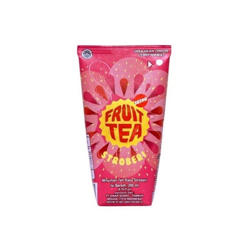 

FRUIT TEA STRAWBERRY 200ML