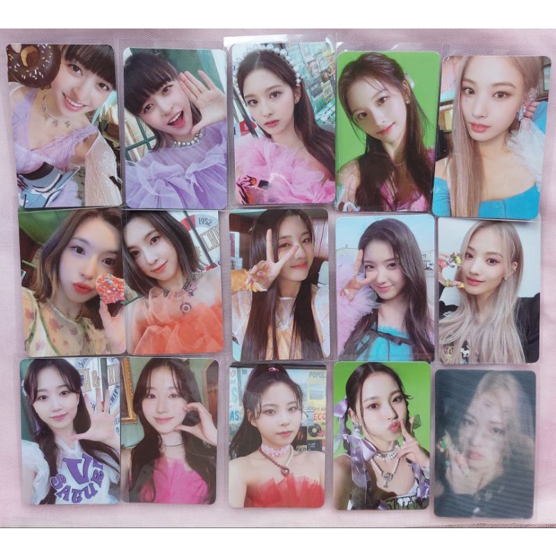 PC PHOTOCARD NMIXX AD MARE LIGHT BLIND PACKAGE LILY JINNI JIWOO KYUJIN SULLYOON BAE HAEWON