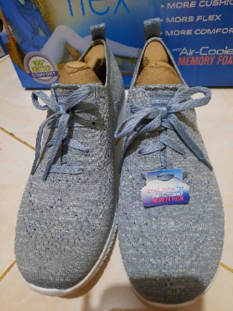 Sepatu skechers 23654 navy and blue