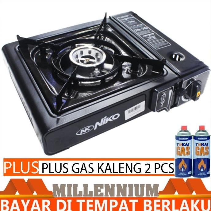 Murah Kompor Portable Niko Kompor Portable 2In1 Plus 2 Gas Kaleng Martsale10