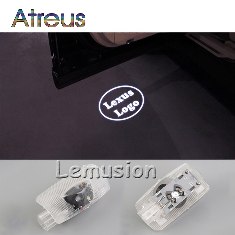 2pcs Lampu Pintu Mobil Untuk Lexus LS ES IS LX RX GS GX