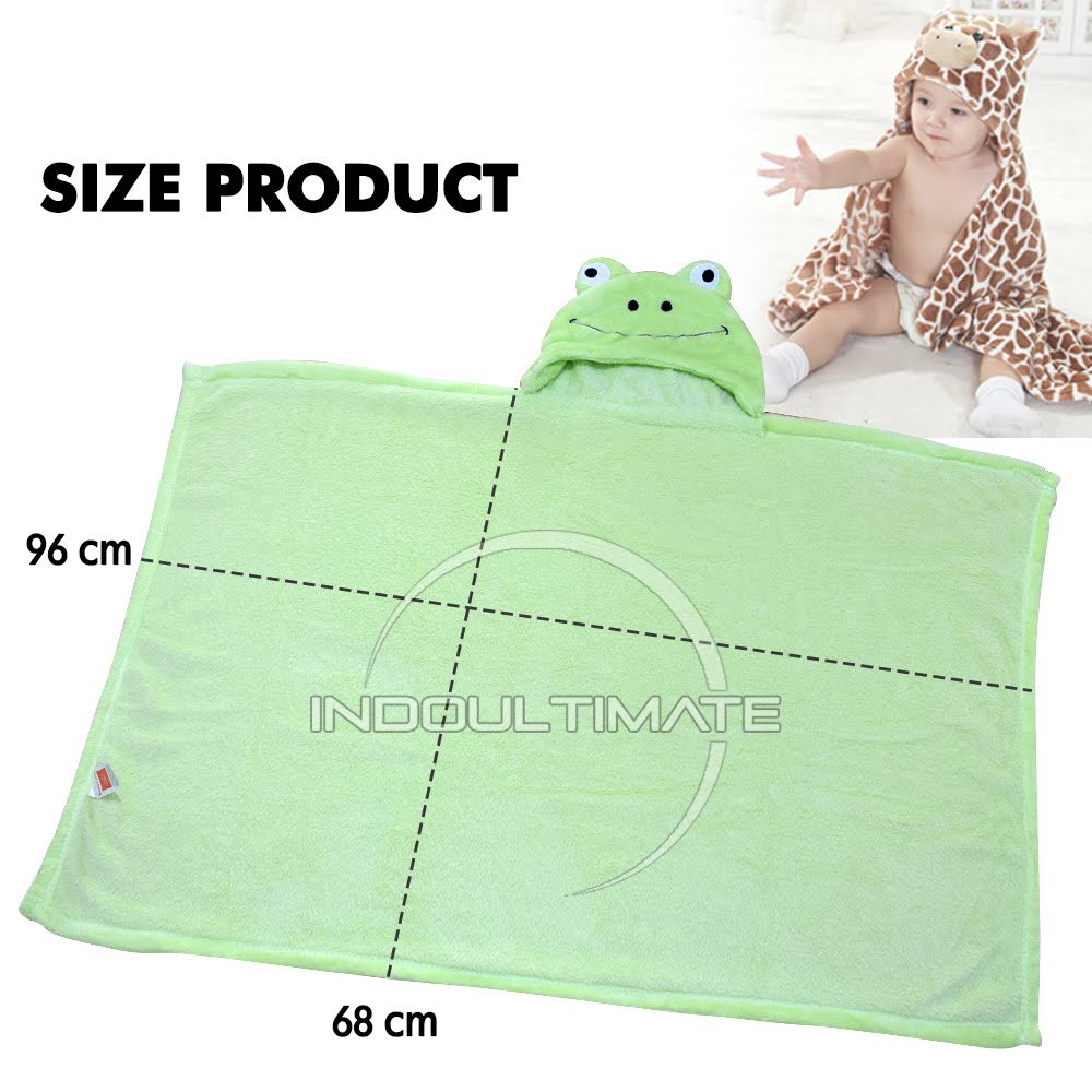 Selimut Bayi Tebal Baby Blanket Selimut Topi BS-03 Bayi Selimut Tidur Bayi Selimut Hoodie